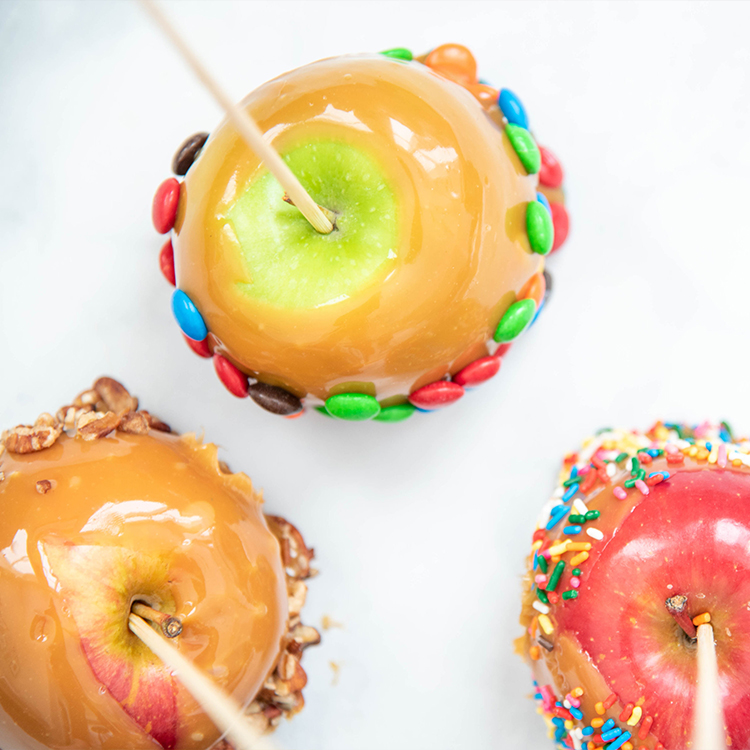 Carnival Caramel Apples